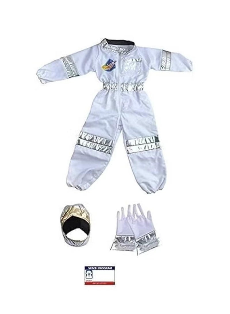 Toyland Kids Astronaut Costume – Space Explorer Jumpsuit with Helmet & Gloves - Image 1